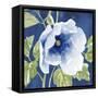 Indigo Petals VIII-Beth Grove-Framed Stretched Canvas