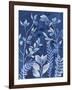 Indigo Petals X-Beth Grove-Framed Art Print