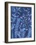 Indigo Petals XI-Beth Grove-Framed Art Print