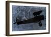 Indigo Plane-Kimberly Allen-Framed Art Print