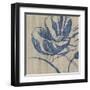 Indigo Poppy-Chariklia Zarris-Framed Art Print