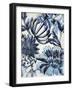 Indigo Porcelain II-Chariklia Zarris-Framed Art Print