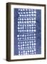 Indigo Primitive Patterns VIII-Renee W. Stramel-Framed Art Print