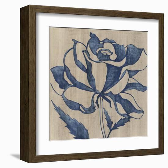 Indigo Rose-Chariklia Zarris-Framed Art Print