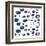 Indigo Scribbles 2-Kimberly Allen-Framed Art Print