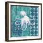 Indigo Sea IX-Paul Brent-Framed Art Print