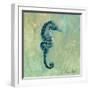 Indigo Sea Life I-Silvia Vassileva-Framed Art Print