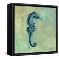 Indigo Sea Life I-Silvia Vassileva-Framed Stretched Canvas