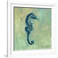 Indigo Sea Life I-Silvia Vassileva-Framed Art Print