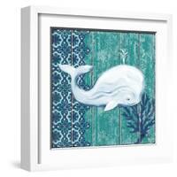 Indigo Sea V-Paul Brent-Framed Art Print