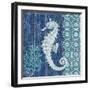 Indigo Sea VI-Paul Brent-Framed Art Print