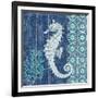 Indigo Sea VI-Paul Brent-Framed Art Print