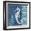 Indigo Sea VI-Paul Brent-Framed Art Print