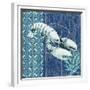 Indigo Sea VII-Paul Brent-Framed Premium Giclee Print