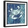 Indigo Sea VIII-Paul Brent-Framed Art Print