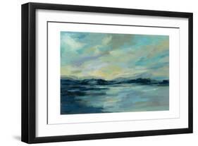 Indigo Sea-Silvia Vassileva-Framed Art Print