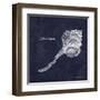 Indigo Shell II-Gwendolyn Babbitt-Framed Art Print