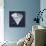 Indigo Shell IV-Gwendolyn Babbitt-Art Print displayed on a wall