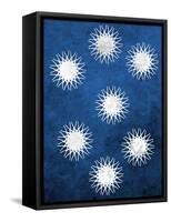 Indigo Sky 1-Sheldon Lewis-Framed Stretched Canvas