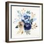 Indigo Splash IX-Dina June-Framed Art Print