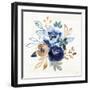 Indigo Splash IX-Dina June-Framed Art Print