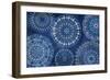 Indigo Splash XI-Dina June-Framed Art Print