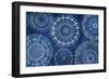 Indigo Splash XI-Dina June-Framed Art Print