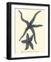 Indigo Starfish II-Denis Diderot-Framed Art Print