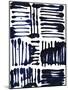 Indigo Stripes II-Jodi Fuchs-Mounted Art Print