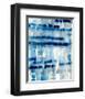 Indigo Stripes No. 1-Hope Bainbridge-Framed Art Print