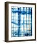 Indigo Stripes No. 2-Hope Bainbridge-Framed Art Print