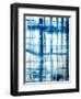 Indigo Stripes No. 2-Hope Bainbridge-Framed Art Print