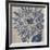 Indigo Sunflower-Chariklia Zarris-Framed Art Print