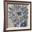 Indigo Sunflower-Chariklia Zarris-Framed Art Print