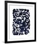 Indigo Swirls II-Jodi Fuchs-Framed Limited Edition