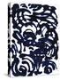 Indigo Swirls II-Jodi Fuchs-Stretched Canvas