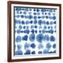 Indigo Tie Dye II-Aimee Wilson-Framed Art Print