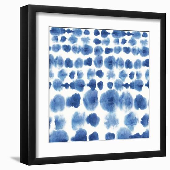 Indigo Tie Dye II-Aimee Wilson-Framed Art Print