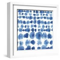 Indigo Tie Dye II-Aimee Wilson-Framed Art Print