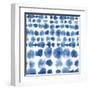 Indigo Tie Dye II-Aimee Wilson-Framed Art Print