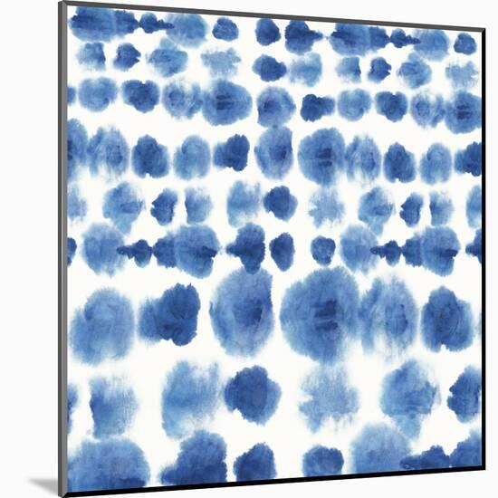 Indigo Tie Dye II-Aimee Wilson-Mounted Art Print