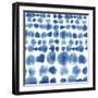 Indigo Tie Dye II-Aimee Wilson-Framed Art Print