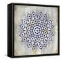 Indigo Tile 1-Kimberly Allen-Framed Stretched Canvas