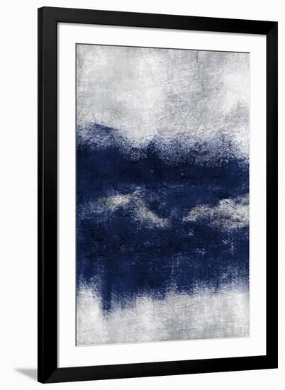 Indigo Tones Panel C-Kimberly Allen-Framed Art Print