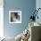 Indigo Touch II-Sloane Addison  -Framed Premium Giclee Print displayed on a wall