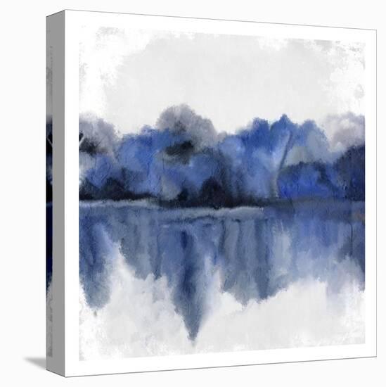 Indigo Trees-Kimberly Allen-Stretched Canvas
