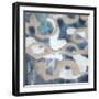 Indigo Tribal IV-Jennifer Goldberger-Framed Art Print