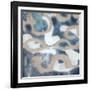 Indigo Tribal IV-Jennifer Goldberger-Framed Art Print