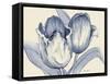 Indigo Tulip-Marietta Cohen Art and Design-Framed Stretched Canvas