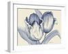 Indigo Tulip-Marietta Cohen Art and Design-Framed Giclee Print